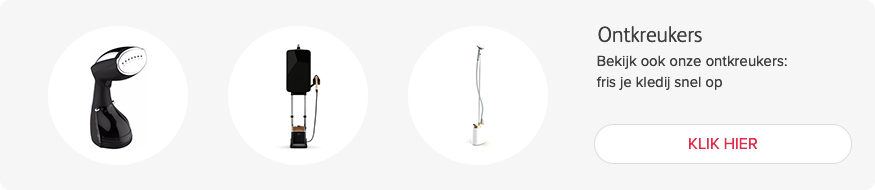 Bekijk ook onze ontkreukers