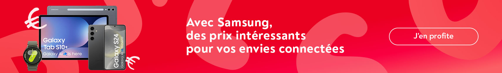 Soldes 2025 : Appareils connects Samsung