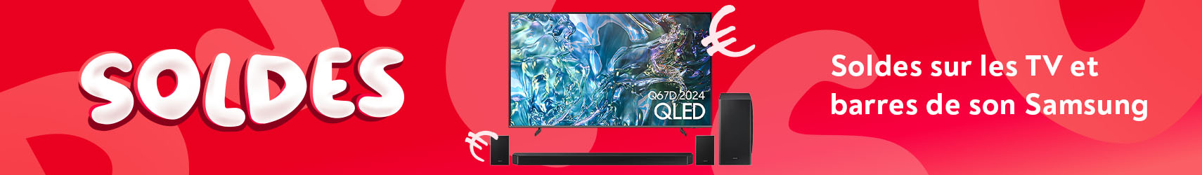Soldes 2025 : TV & barres de son Samsung