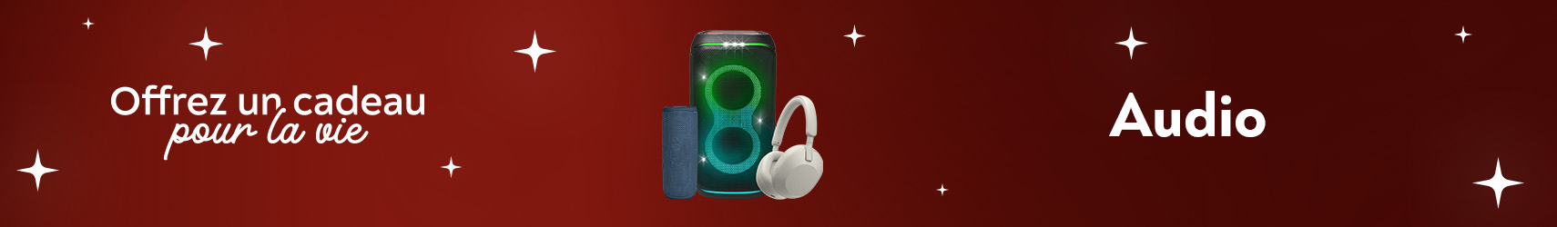 Vos ides cadeaux Audio