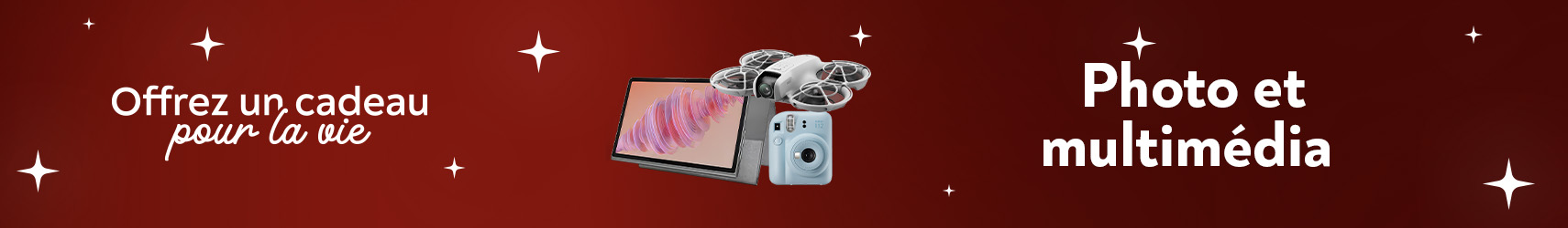 Vos ides cadeaux Photo & Multimdia