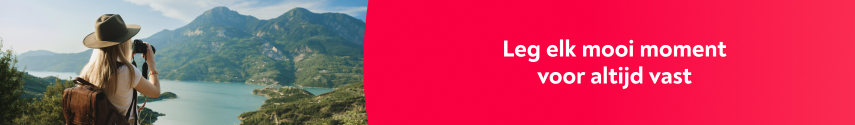 Leg elk mooi moment voor altijd vast