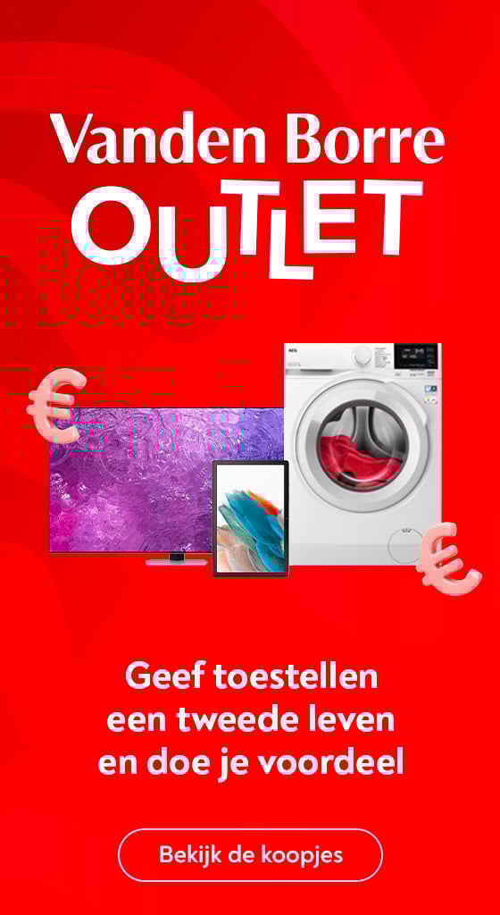Ontdek onze outlet-winkel met tweedekeuze toestellen