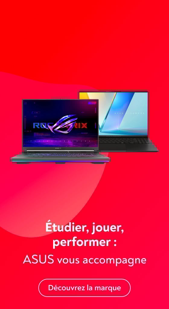 tudes ou gaming : Asus vous accompagne