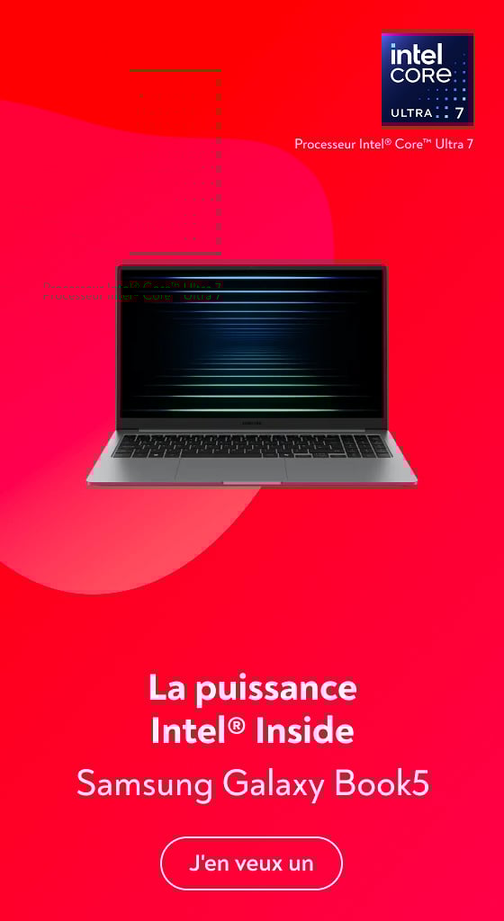 La puissance Intel Inside : Samsung Galaxy Book5