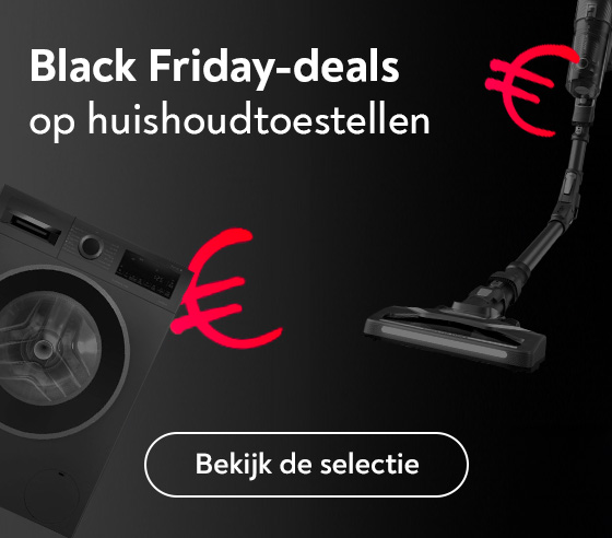 Onze Black Friday-deals op huishoudtoestellen