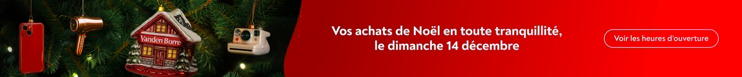 Vos achats de Nol en toute tranquillit le dimanche 14 dcembre