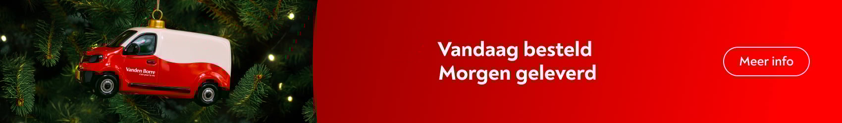Vandaag besteld Morgen geleverd