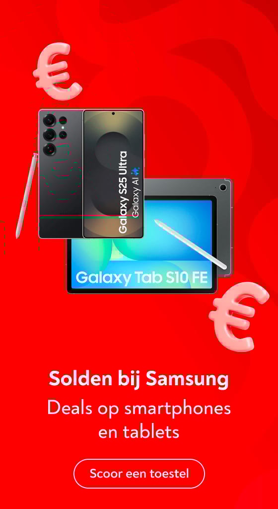 Deals op smartphones en tablets