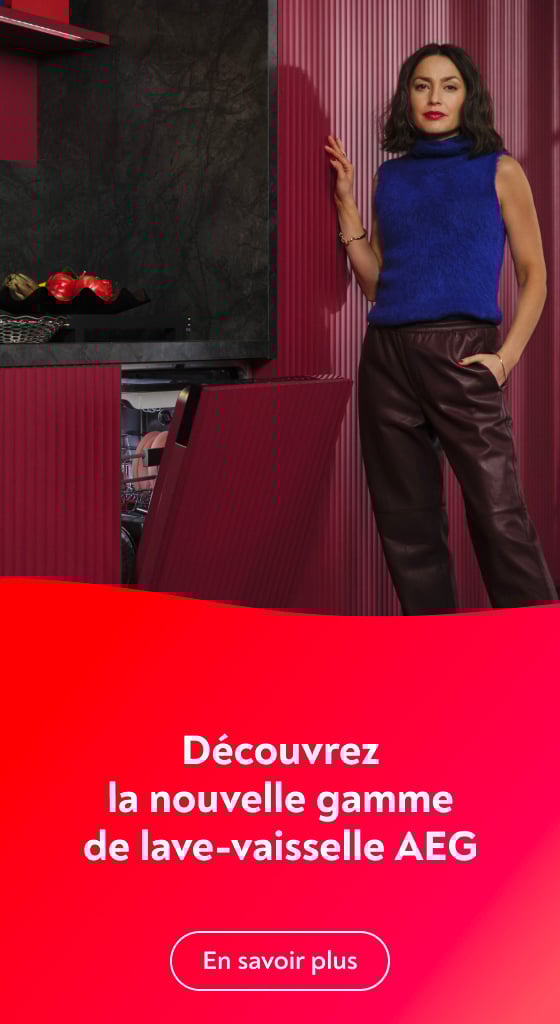 D�couvrez la nouvelle gamme de lave-vaisselle AEG