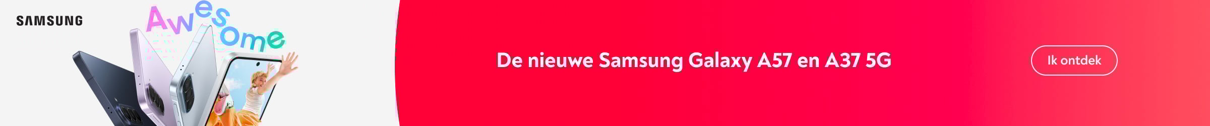 De nieuwe Samsung Galaxy A57 en A37 5G