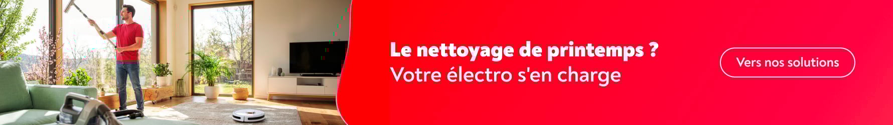 Le nettoyage de printemps ? Votre�lectro s�en charge