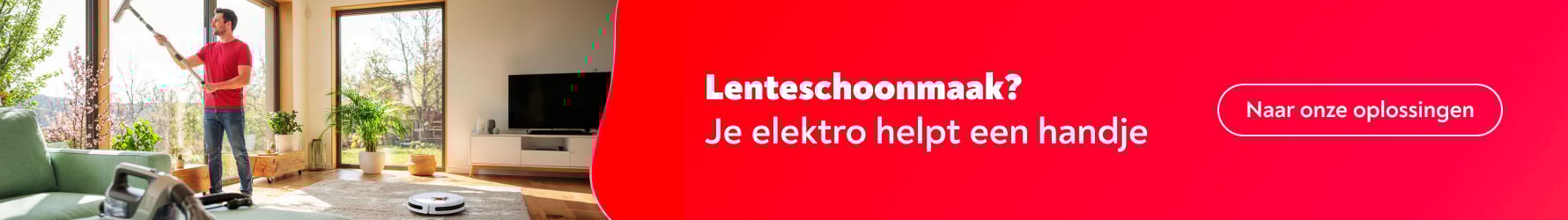 Lenteschoonmaak? Je elektro helpt een handje