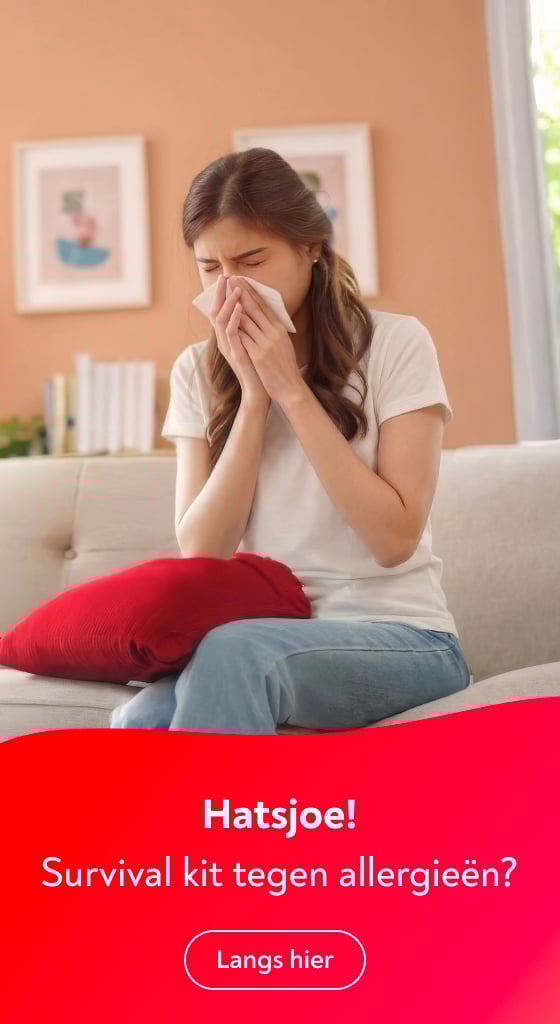 Hatsjoe! Survival kit tegen allergie�n?