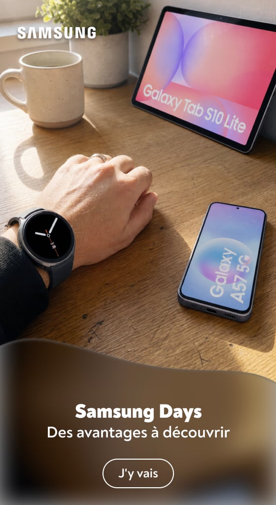 Samsung Retail Days. Des avantages � d�couvrir Retail Days Ontdek de voordelen