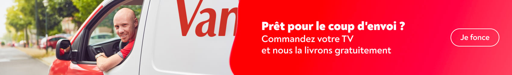 Commandez votre TV et nous la livrons gratuitement