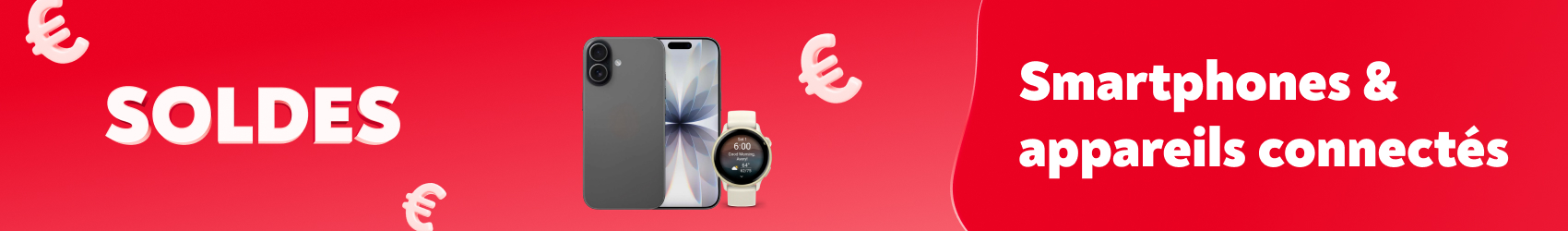 Soldes 2026 : Smartphones et appareils connect�s