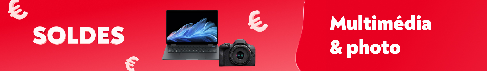 Soldes 2026 : Appareils photo et multimedia