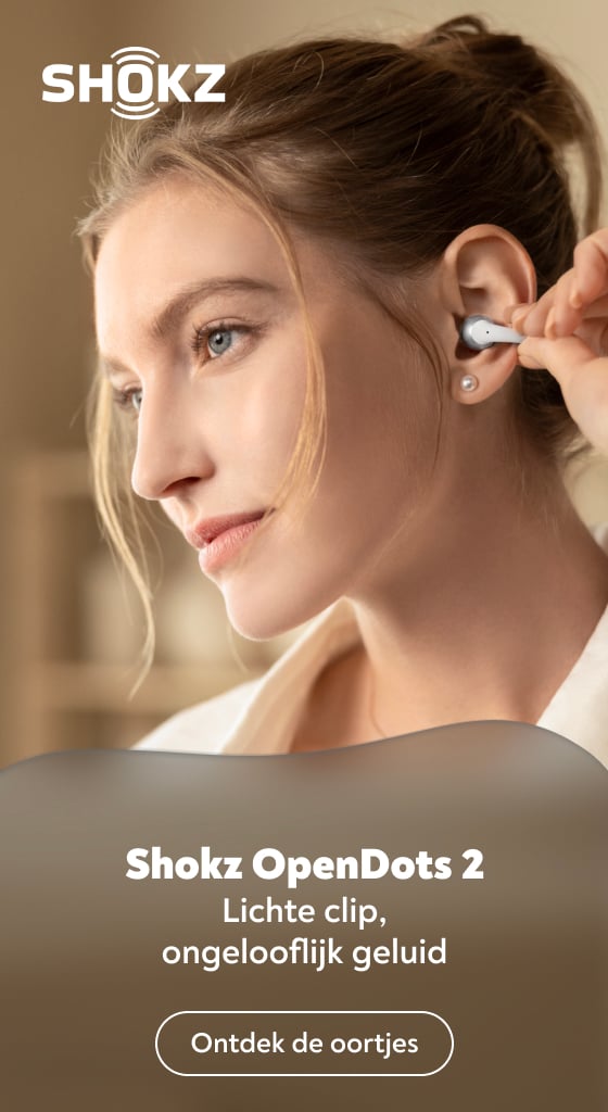 Shokz OpenDots 2 Lichte clip, ongelooflijk geluid