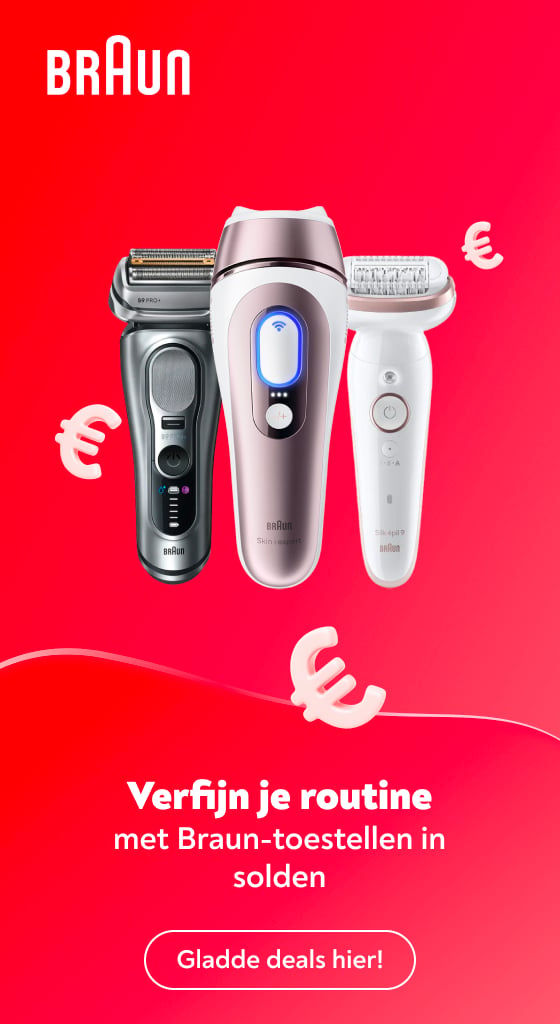 Verfijn je routine met Braun-toestellen in solden