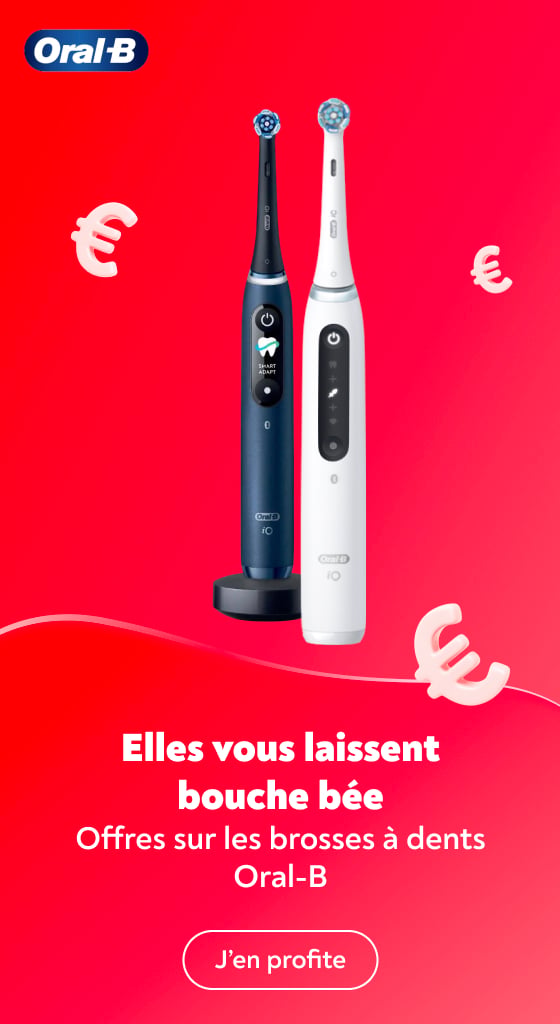 Elles vous laissent bouche b�e Offres sur les brosses � dents Oral-B