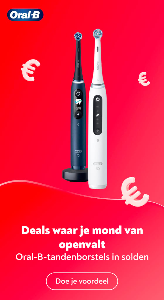 Deals waar je mond van openvalt Oral-B-tandenborstels in solden