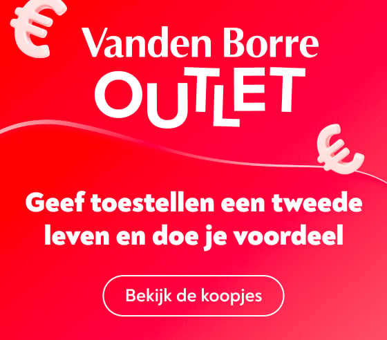 Ontdek onze outlet-winkel met tweedekeuze toestellen