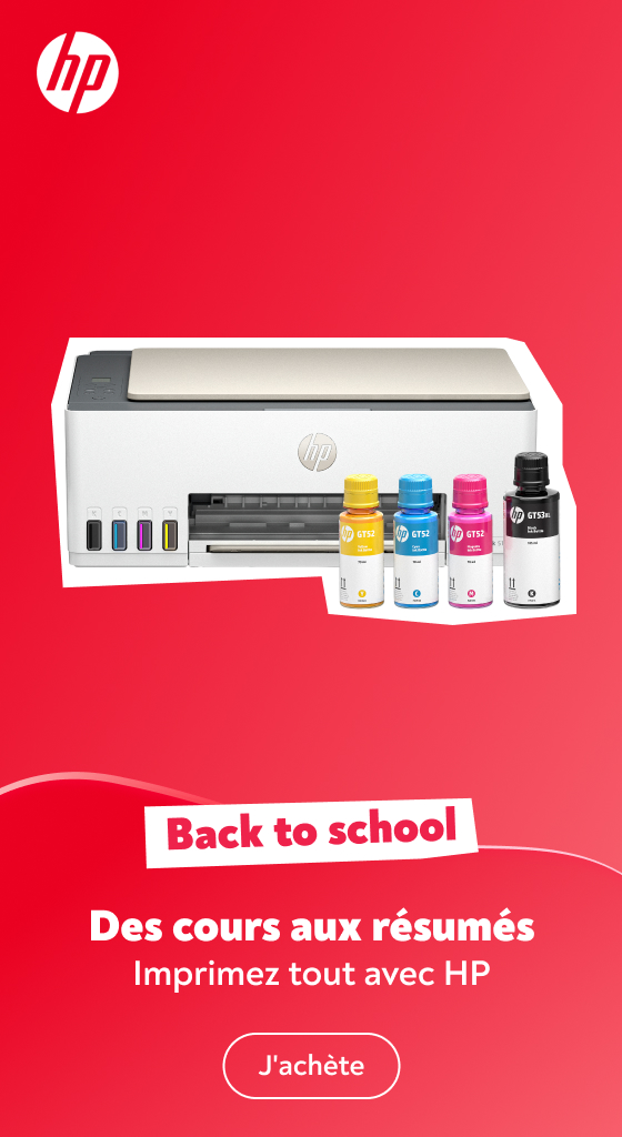Des cours aux r�sum�s Imprimez tout avec HP