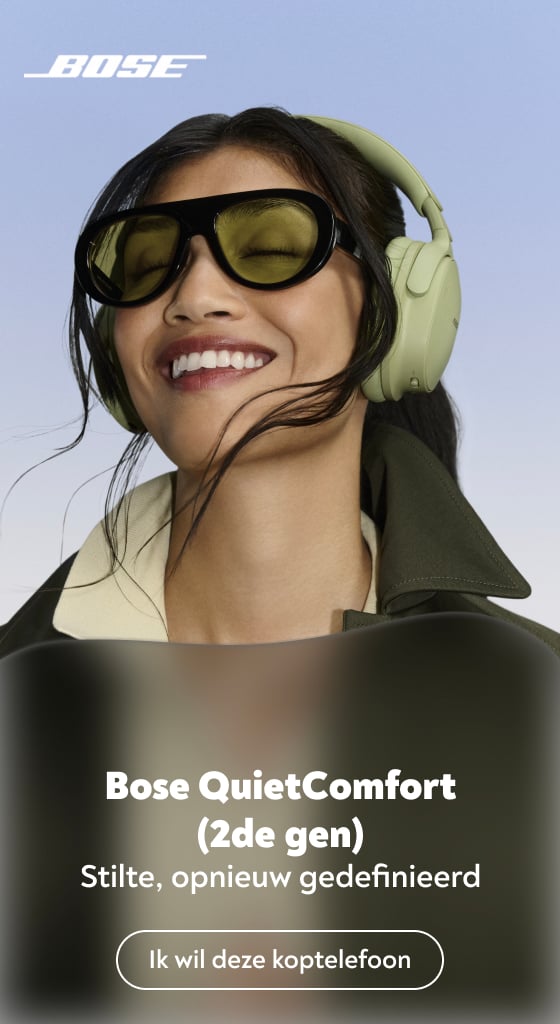 Bose QuietComfort (2de gen) Stilte, opnieuw gedefinieerd