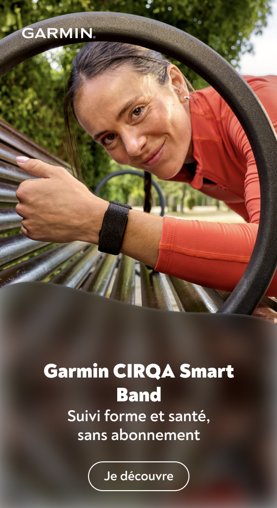Garmin CIRQA Smart Band Suivi forme et sant�, sans abonnement