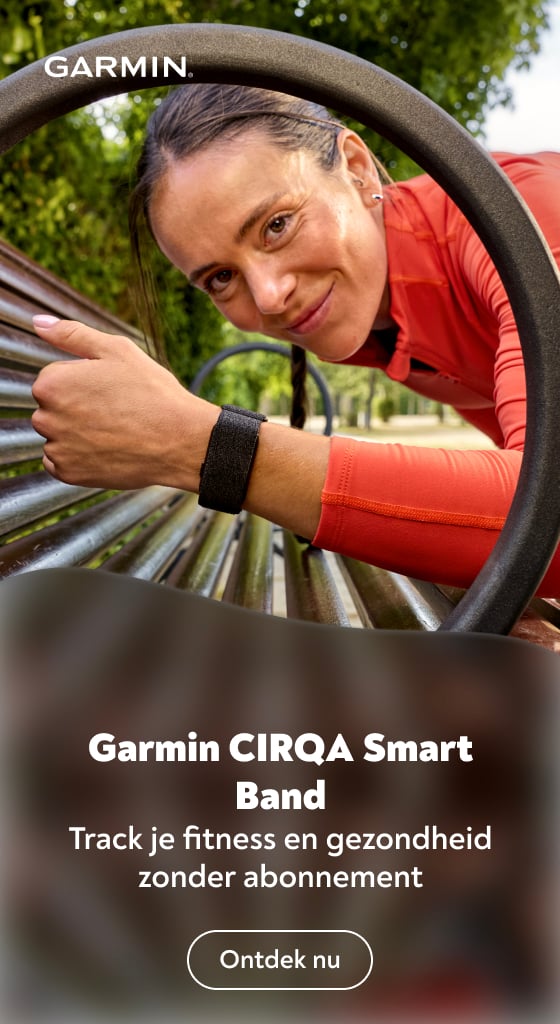 Garmin CIRQA Smart Band Track je fitness en gezondheid zonder abonnement