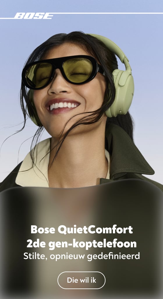 Bose QuietComfort (2de gen) Stilte, opnieuw gedefinieerd