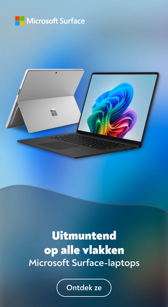 Uitmuntend op alle vlakken Microsoft Surface-laptops