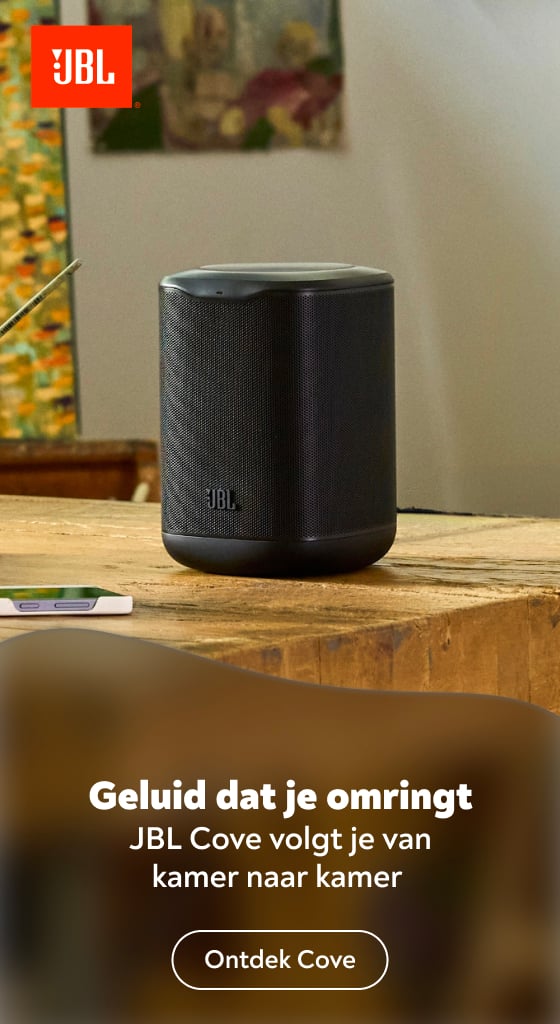 JBL Cove volgt je van kamer naar kamer 