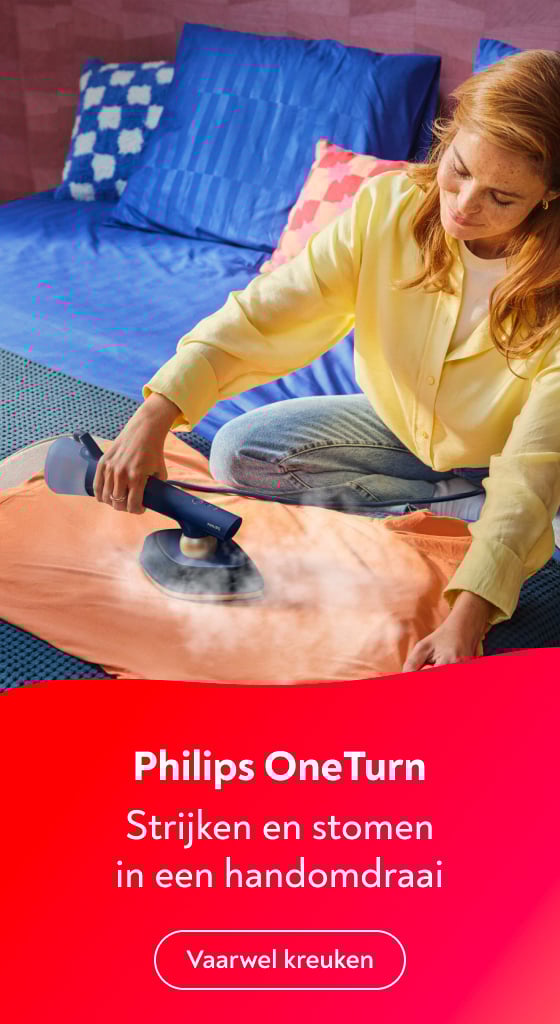 Philips OneTurn Strijken en stomen in een handomdraai