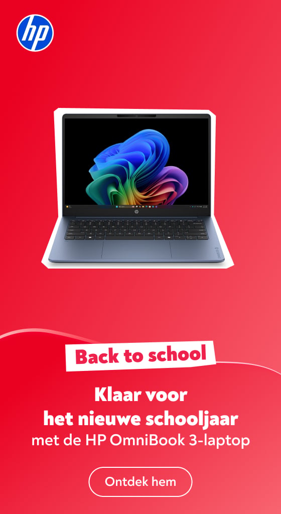 Klaar voor het nieuwe schooljaar met de HP OmniBook 3-laptop