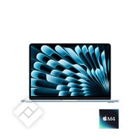 APPLE MACBOOK AIR 13 POUCES M4 16GO 256GO BLEU CIEL QWERTY