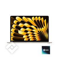 APPLE MACBOOK AIR 15 POUCES M4 16GO 512GO LUMIERE STELLAIRE QWERTY