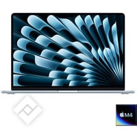 APPLE MACBOOK AIR (2025) 15 | M4 10/10 CORES | 24 GO | 512 GO | BLEU CIEL