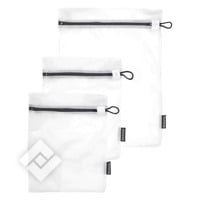 BRABANTIA  WASZAKJES IN 2 MATEN - SET VAN 3 - WHITE 