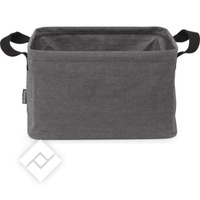 BRABANTIA  WASMAND - 35 L - OPVOUWBAAR - PEPPER BLACK