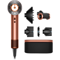 DYSON SUPERSONIC NURAL STRAIGHT+WAVY AMBER SILK/PINK CHAMPAGNE