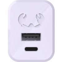 Charger USBC+A 45W Lilac