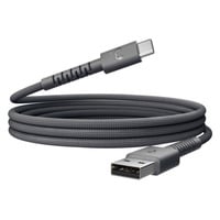 SILICON USB-A/USB-C 2M GREY