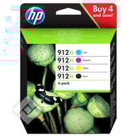 HP PACK 912XL 4 COLORS