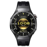 HUAWEI WATCH GT6 PRO 46MM BLACK - BLACK FLUOROELASTOMER STRAP - ATUM-B29F