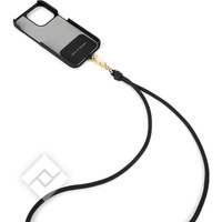 Ideal Of Sweden CORD PHONE STRAP BLACK