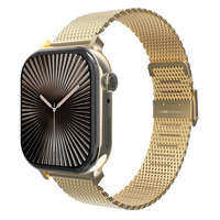 SILKSTEEL STRAP - APPLE WATCH 40/41/42MM GOLD