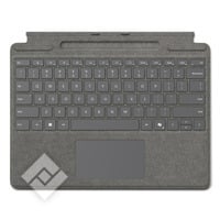 SURFACE PRO TYPE COVER AZERTY PLATINA