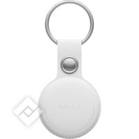 MILI MITAG&LEATHERCASE-WHITE-1PACK